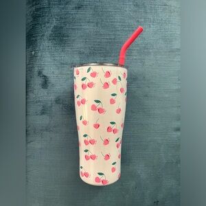Juicy Couture cherry tumbler